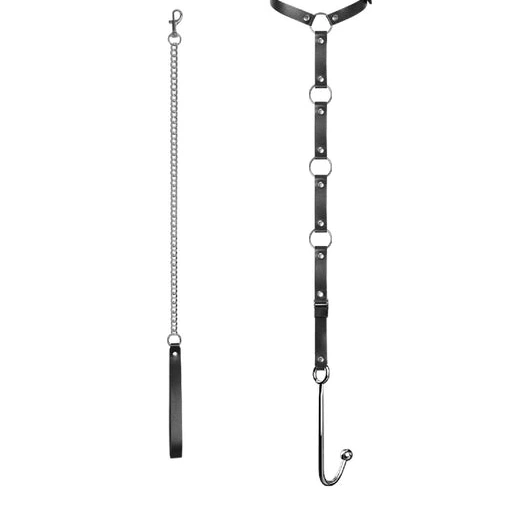 Anal Hooks with and 5853 Kinky Hook Anal EverydayUse Leash Collar 1001